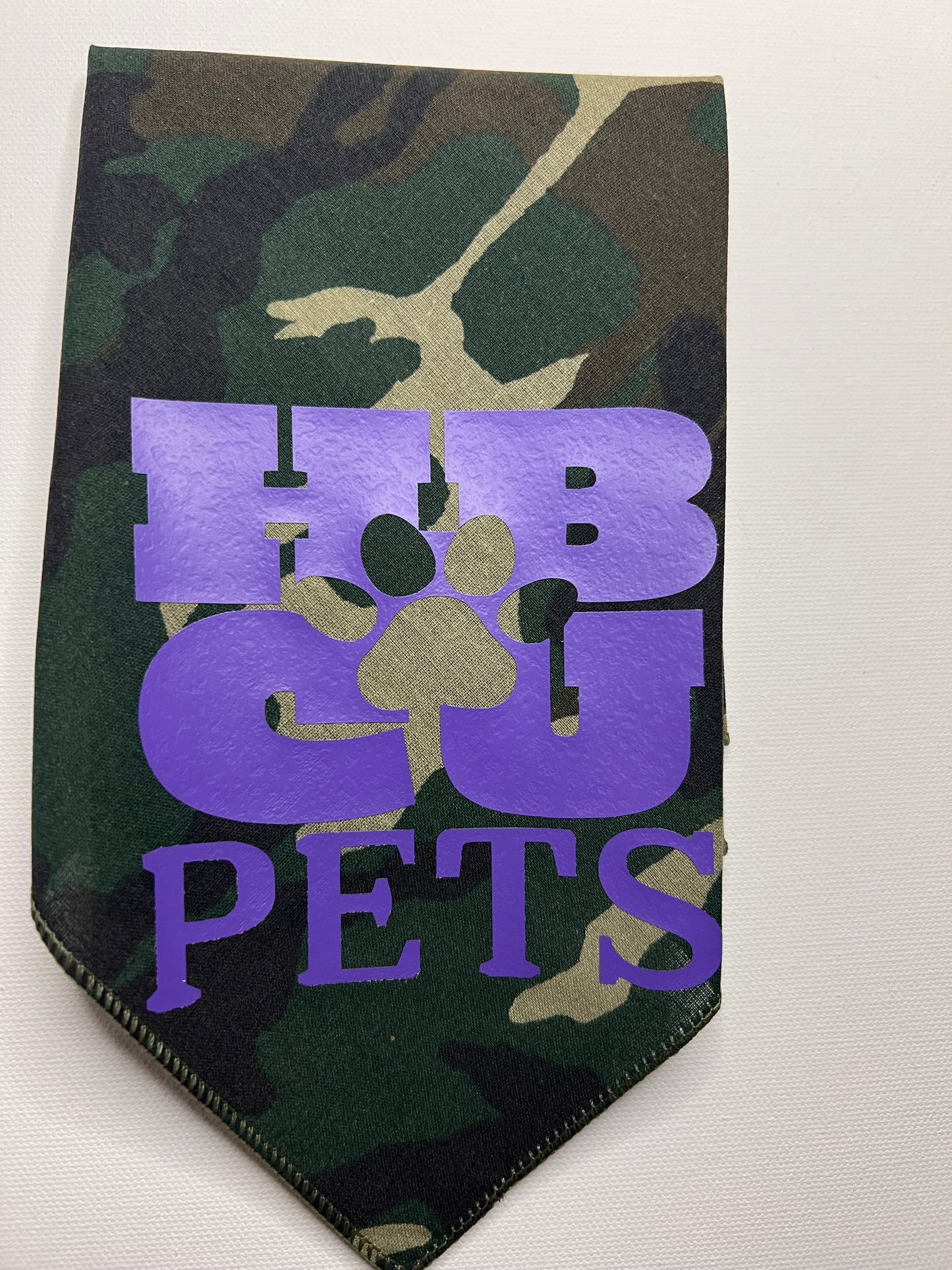 HBCU Pets Scarf Bandana- Various HBCU & Greek Colorways