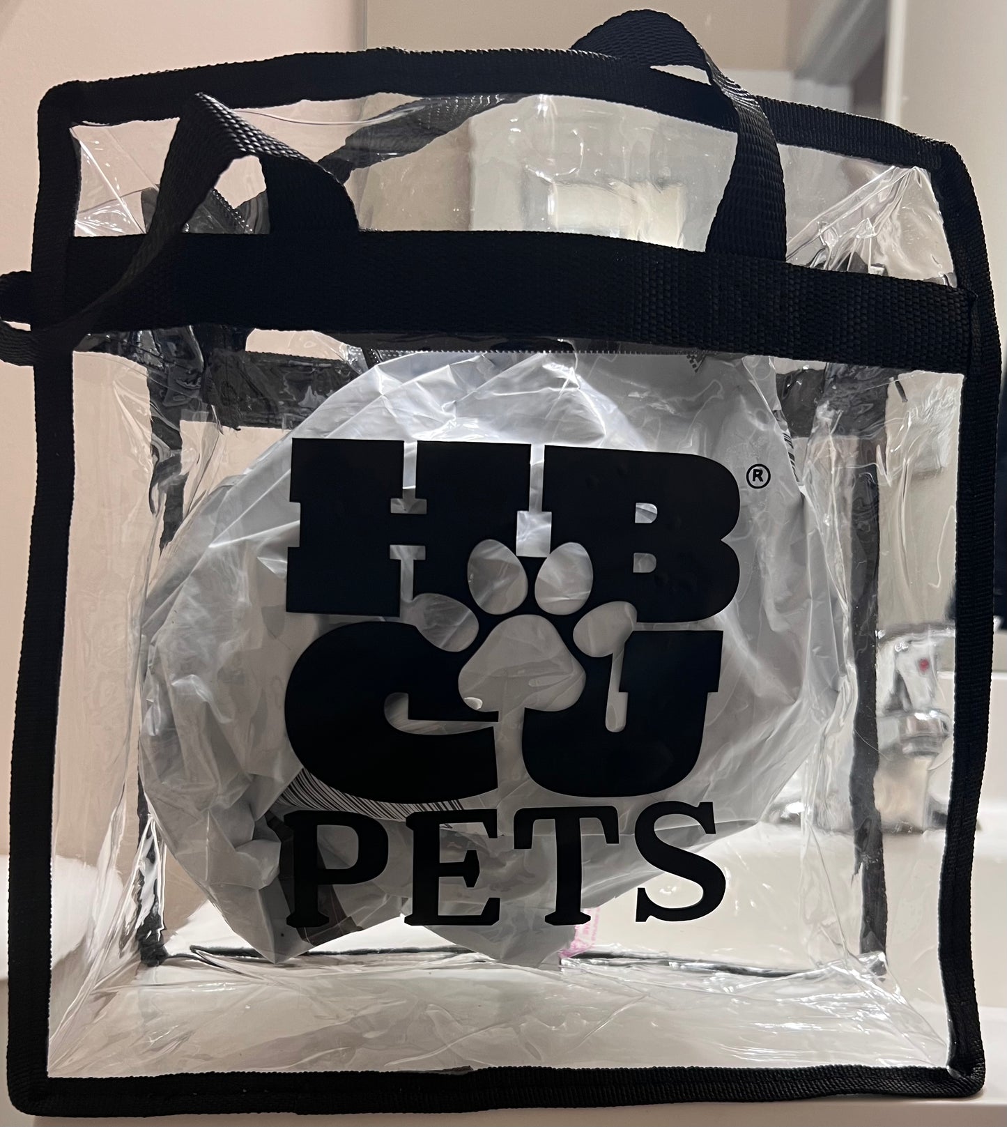 HBCU Pets Clear Stadium Approved Tote bag
