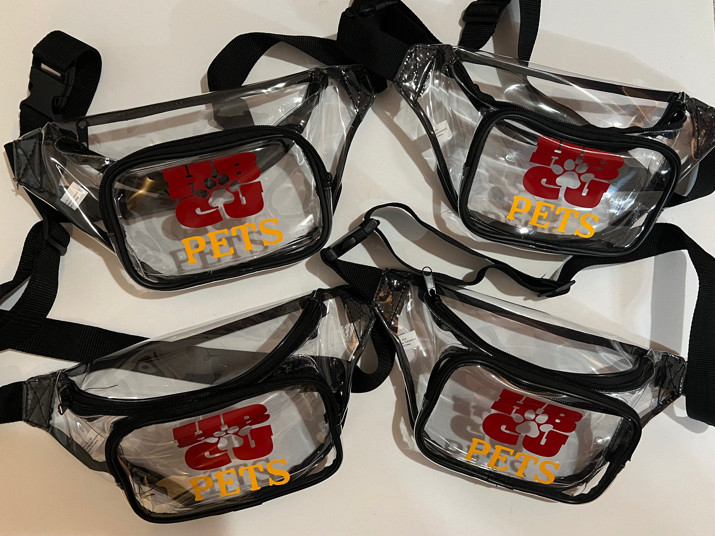 HBCU Pets Clear Fanny Pack