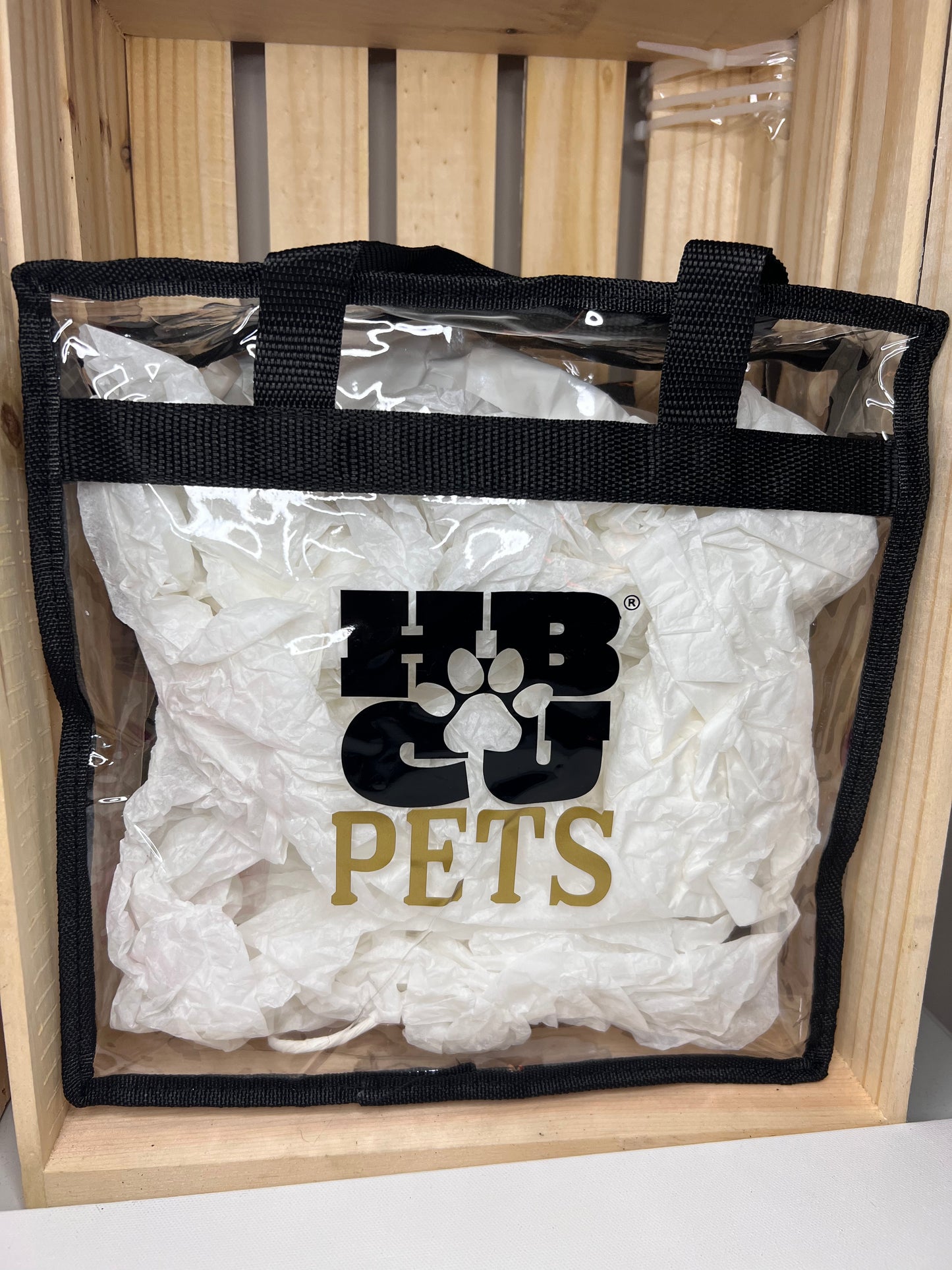 HBCU Pets Clear Stadium Approved Tote bag