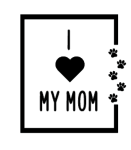 HBCU Pets "I Love my Mom" Pet T-Shirt
