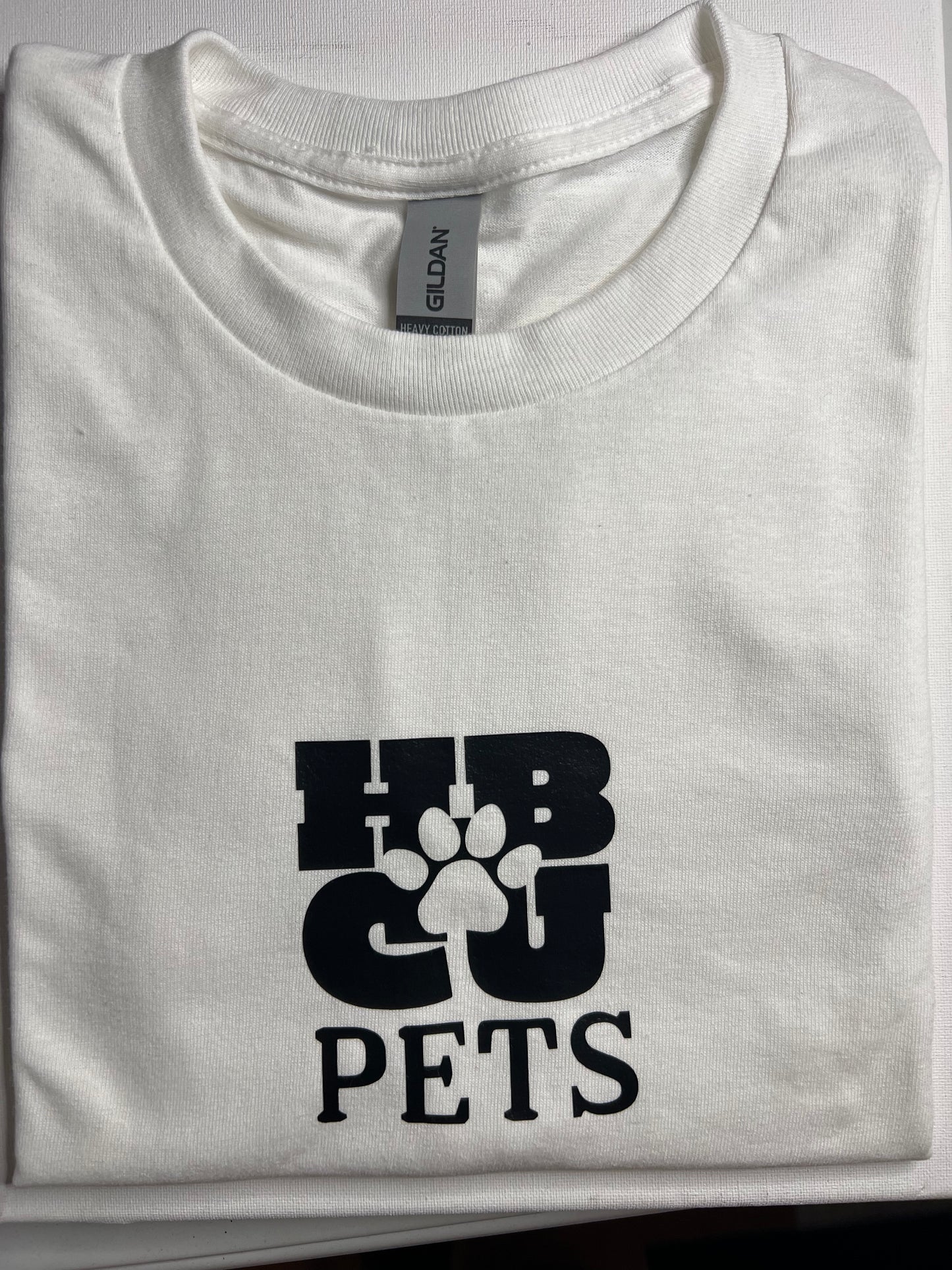 HBCU Pets Flagship Logo Human t-shirt