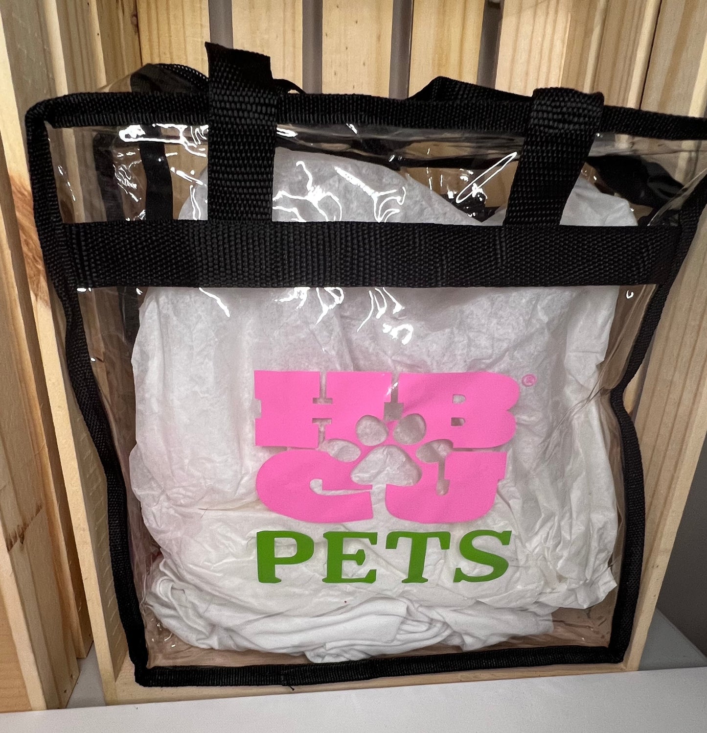 HBCU Pets Clear Stadium Approved Tote bag
