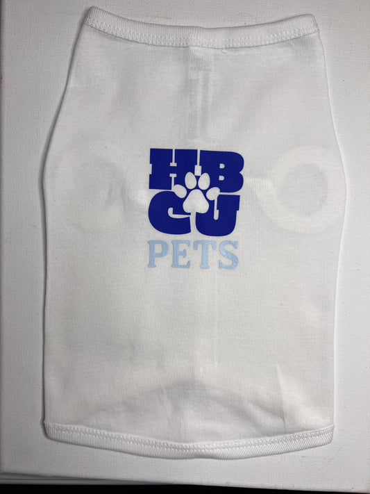 HBCU Pets-Royal Blue & Light Blue Pet t-shirt