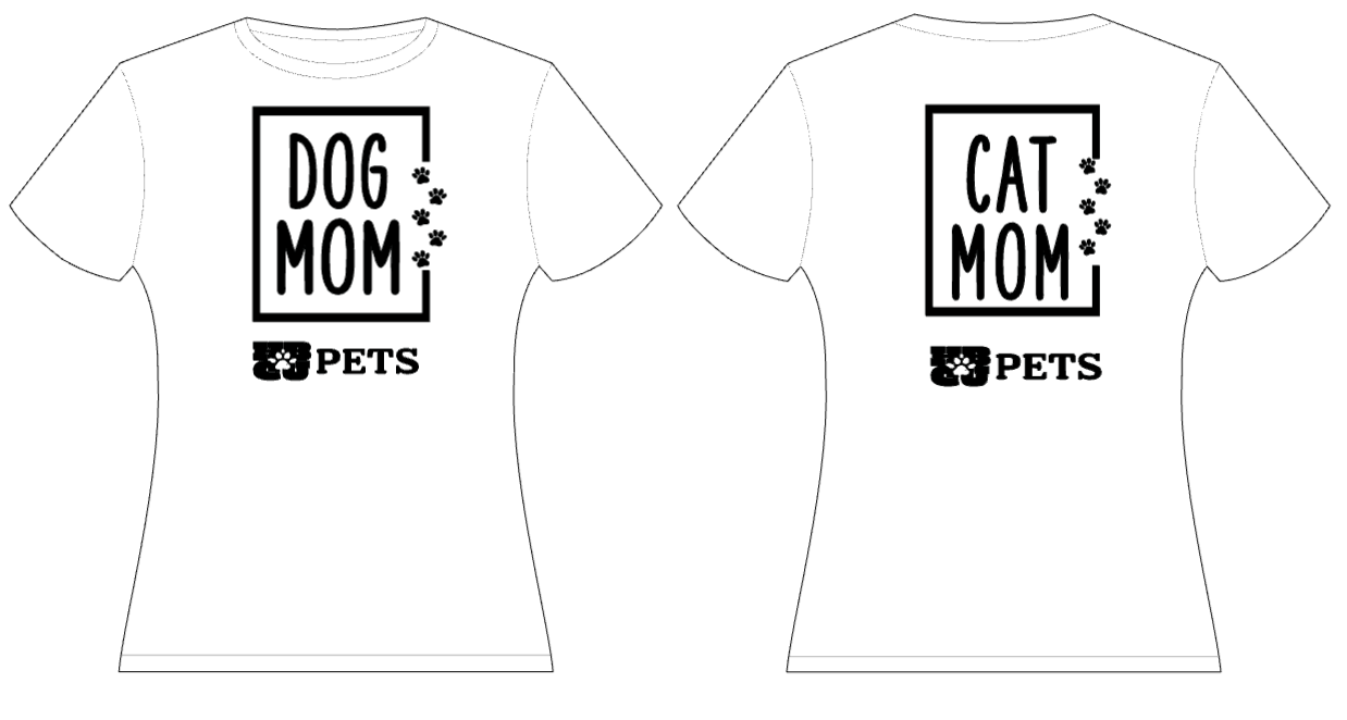 HBCU Pets "Pet Mom" Human t-shirt