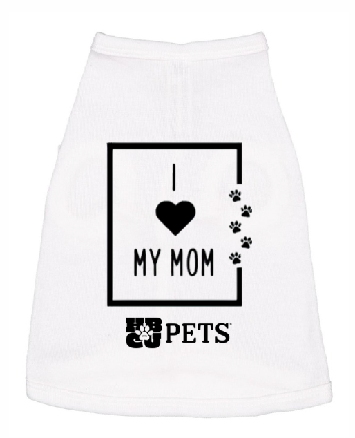 HBCU Pets "I Love my Mom" Pet T-Shirt